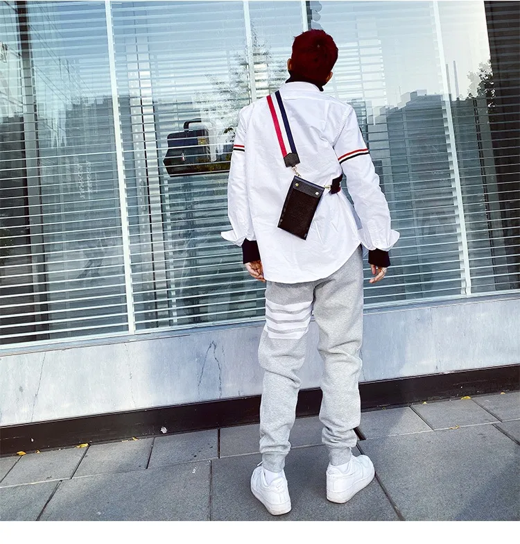 ：969 （TB In Stock） THOM BROWNE 🔥 .TBClassic ZP Same Style Quality 13 Same Style ：White/Blue Size：0/1/2/3/4